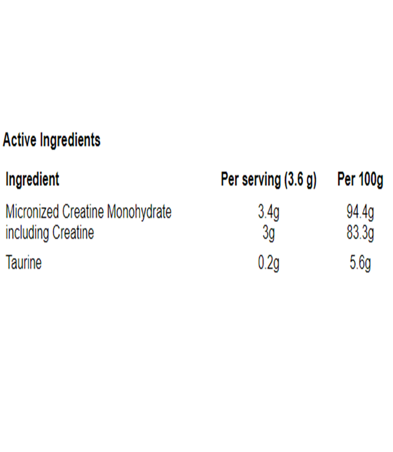 7Nutrition Creatine Monohydrate 500gr